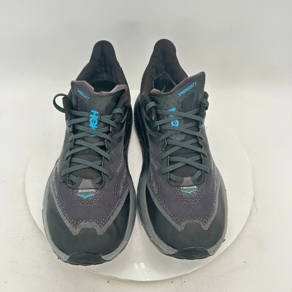 Hoka One One Speedgoat 5 Gore-Tex Low men Size 9.5D 1127912-BBLC Black Shoes - Picture 3 of 14